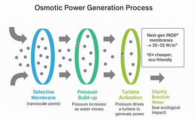 Osmotic Power—Blue Energy From River Meets Sea Could Revolutionize Renewables
